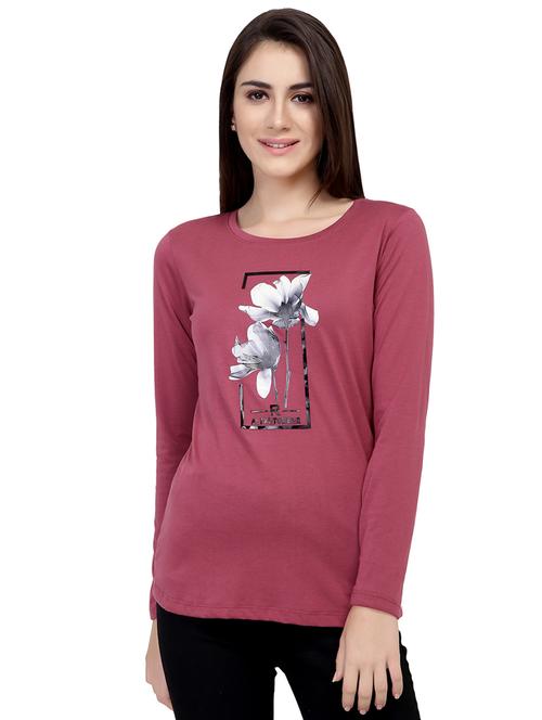 Graphic Print Long Sleeved Tee - 15726933 - Standard Image - 1