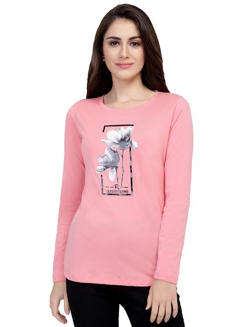 Graphic Print Long Sleeved Tee - 15726934 - Standard Image - 1