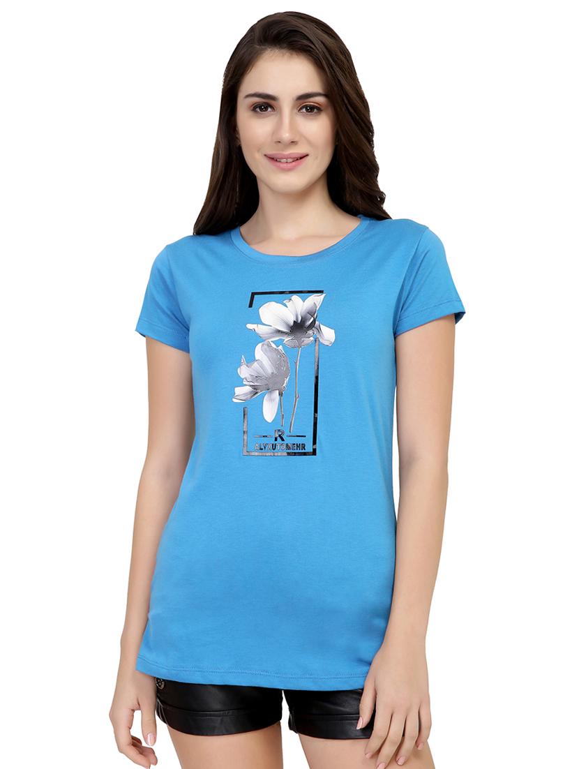 Graphic Print Short Sleeved Tee - 15726941 - Zoom Image - 1