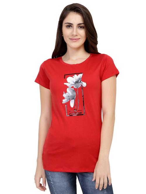 Graphic Print Short Sleeved Tee - 15726944 - Standard Image - 1