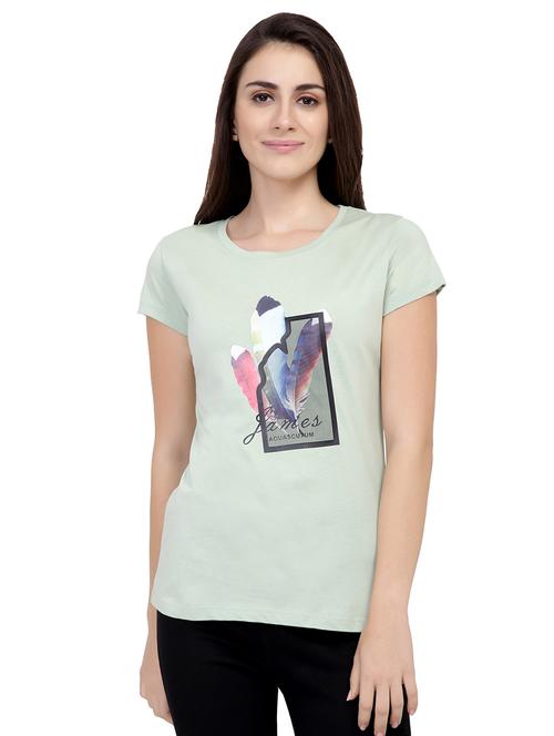 Graphic Print Short Sleeved Tee - 15726963 - Standard Image - 1