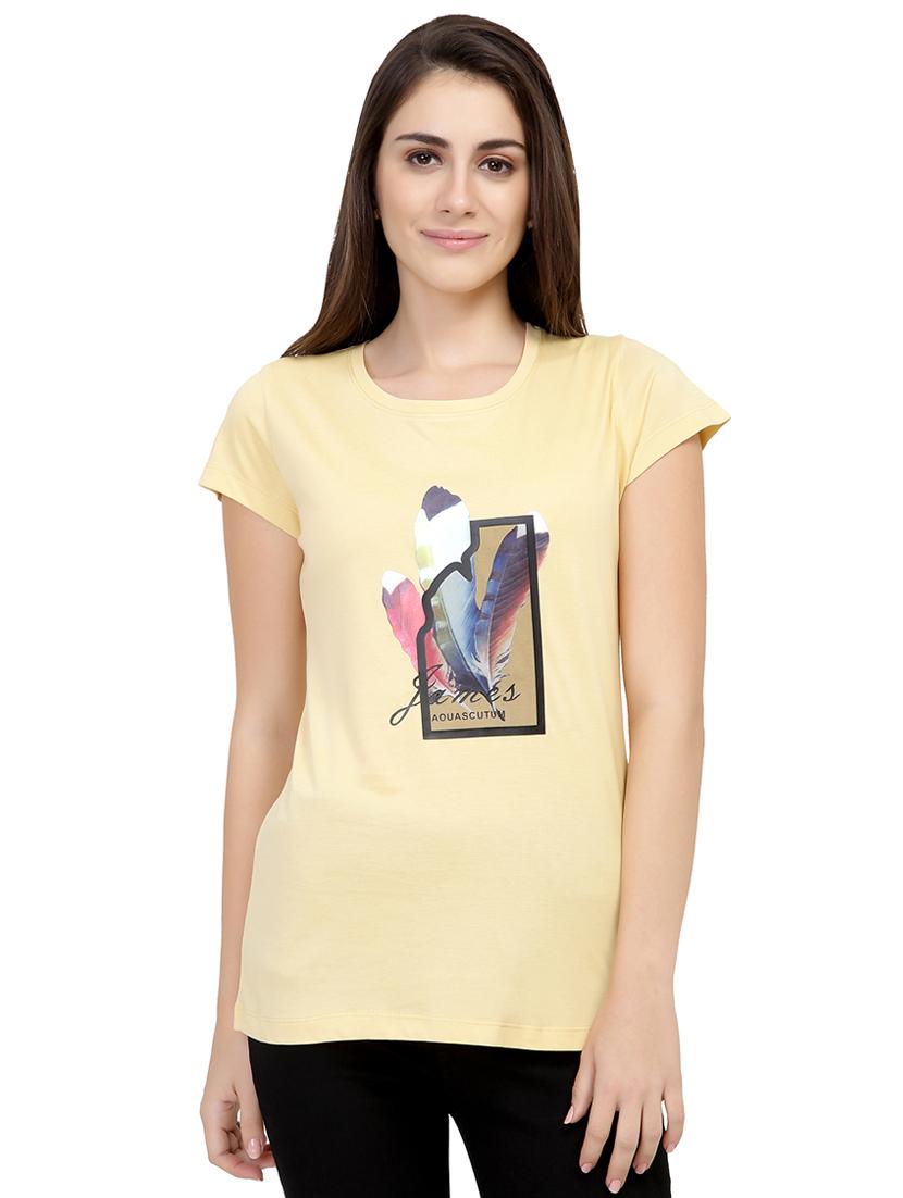 Graphic Print Short Sleeved Tee - 15726967 - Zoom Image - 1