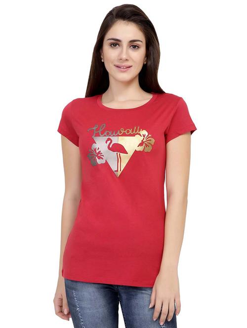 Graphic Print Short Sleeved Tee - 15726971 - Standard Image - 1