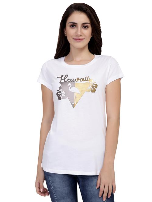 Graphic Print Short Sleeved Tee - 15726972 - Standard Image - 1