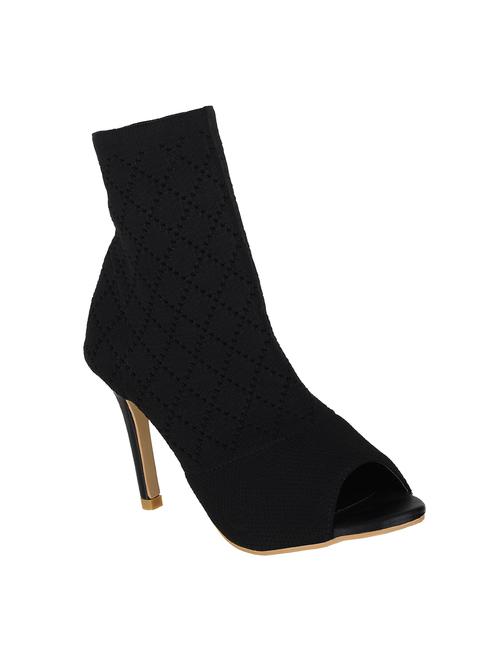black slip on sandals - 15727125 - Standard Image - 1