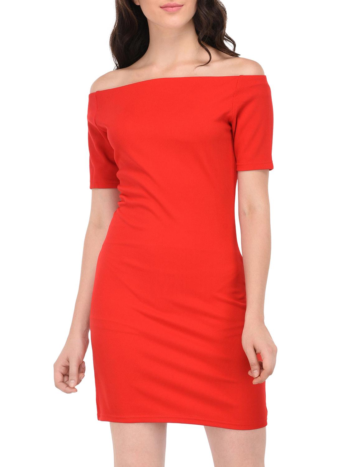 off shoulder sheath dress - 15727265 - Zoom Image - 1