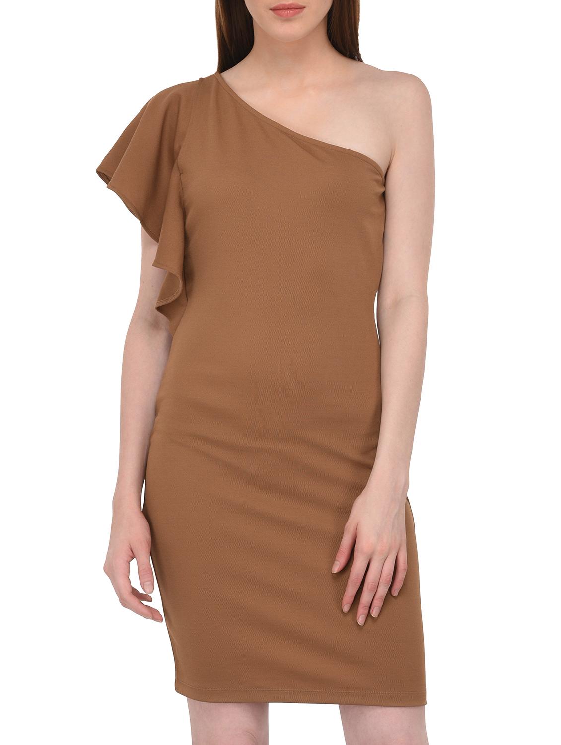 single shoulder sheath dress - 15727277 - Zoom Image - 1