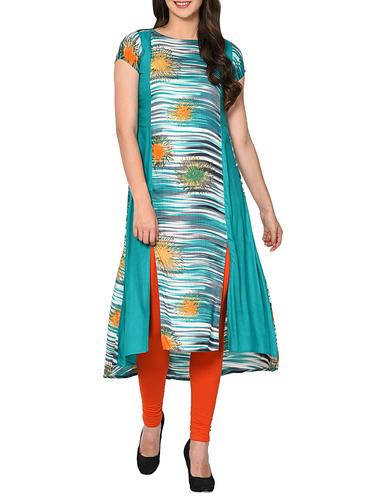 High slit double slit kurta - 15727328 - Very Small Image - 1