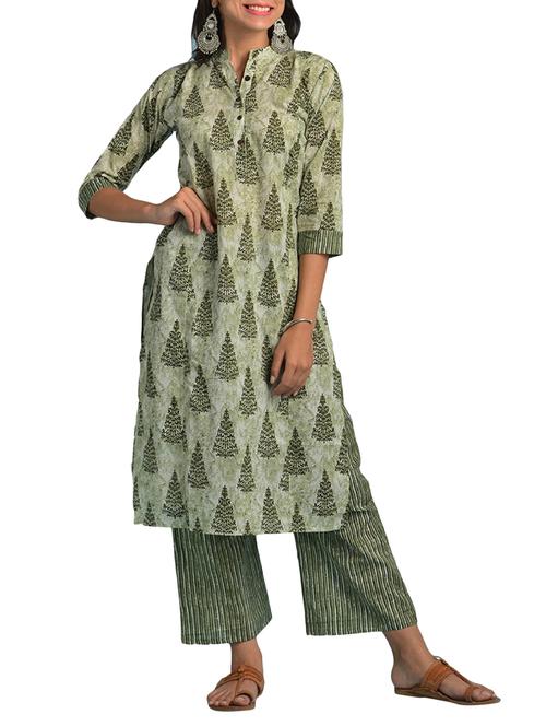 Printed straight kurta - 15727578 - Standard Image - 1