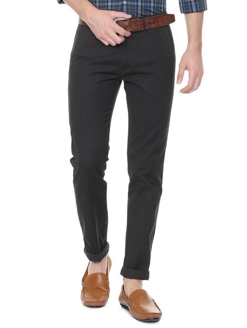 brown cotton chinos - 15727660 - Standard Image - 1