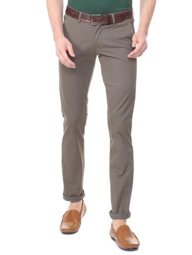 brown cotton blend chinos - 15727684 - Very Small Image - 1
