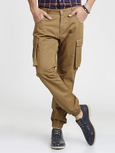 brown cotton jogger - 15727704 - Very Small Image - 1