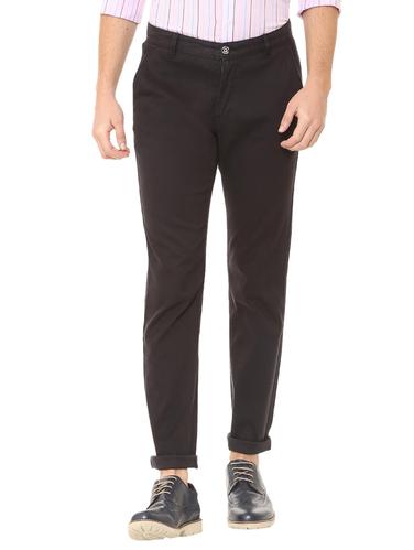 brown cotton chinos - 15727726 - Very Small Image - 1