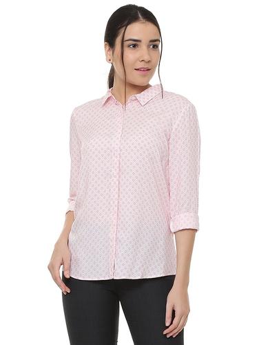 turn-up sleeve concealed placket shirt - 15728381 - Very Small Image - 1