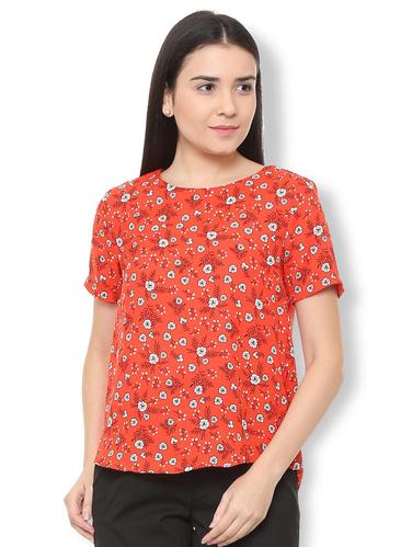 keyhole back short sleeved top - 15728421 - Very Small Image - 1