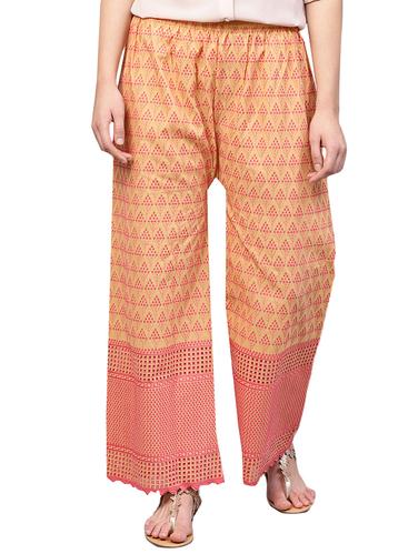 Embroidered straight palazzo - 15728521 - Very Small Image - 1