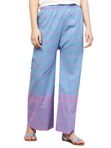 Embroidered straight palazzo - 15728522 - Very Small Image - 1