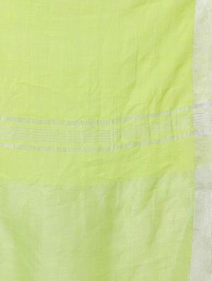 solid handloom saree with blouse - 15728575 - Standard Image - 4