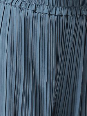 high waist pleated culottes - 15729128 - Standard Image - 4