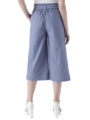 tie-knot pleat detail culottes - 15729130 - Standard Image - 3
