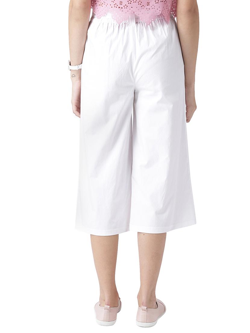 tie-knot pleat detail culottes - 15729131 - Zoom Image - 3