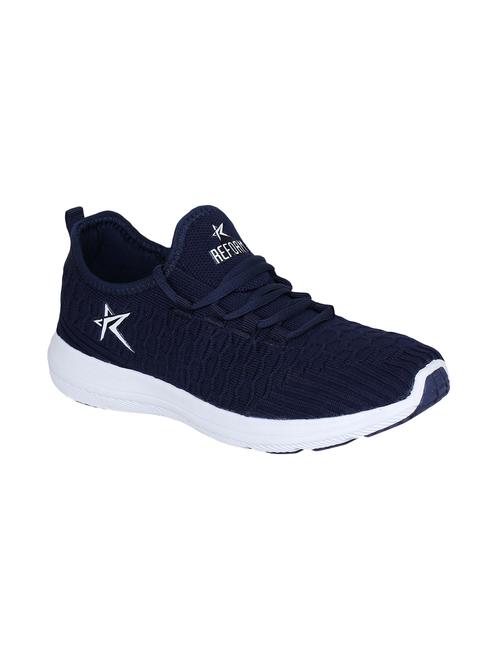 navy Fabric sport shoes - 15729389 - Standard Image - 1