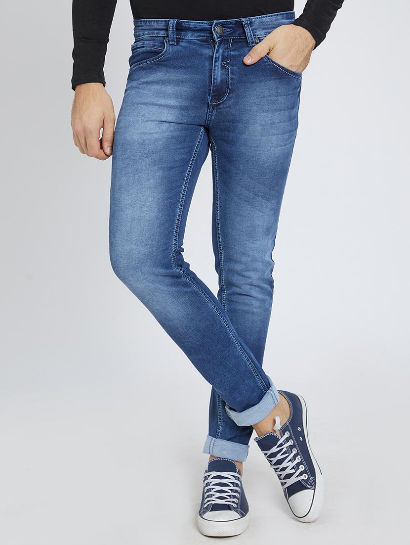 blue denim washed jeans - 15729567 - Zoom Image - 1