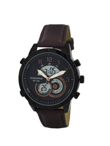 Round dial digital and analog watch - 52041LAAN - 15729784 - Very Small Image - 1