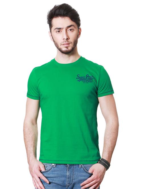 green cotton t-shirt - 15729913 - Standard Image - 1