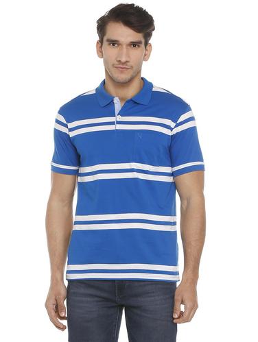 blue cotton pocket t-shirt - 15729983 - Very Small Image - 1