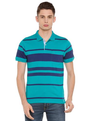 blue cotton pocket t-shirt - 15729990 - Very Small Image - 1