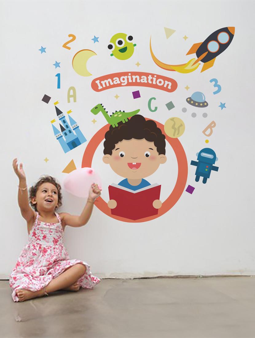 Wall Decals ' Imagination ' Wall stickers (PVC Vinyl) - 15730189 - Zoom Image - 1