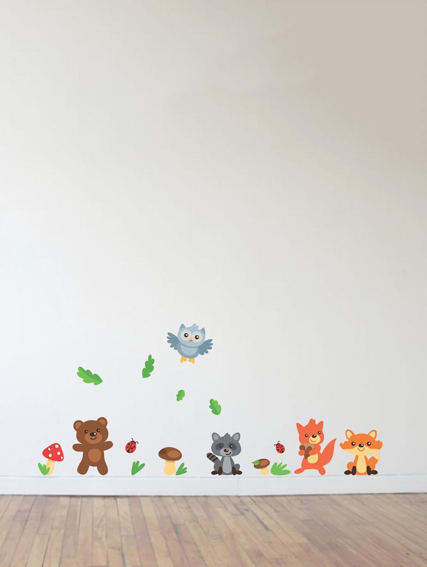 Wall Decals ' Baby Animals ' Wall stickers (PVC Vinyl) - 15730196 - Zoom Image - 1