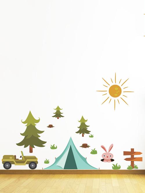 Wall Decals ' Adventure ' Wall stickers (PVC Vinyl) - 15730211 - Standard Image - 1