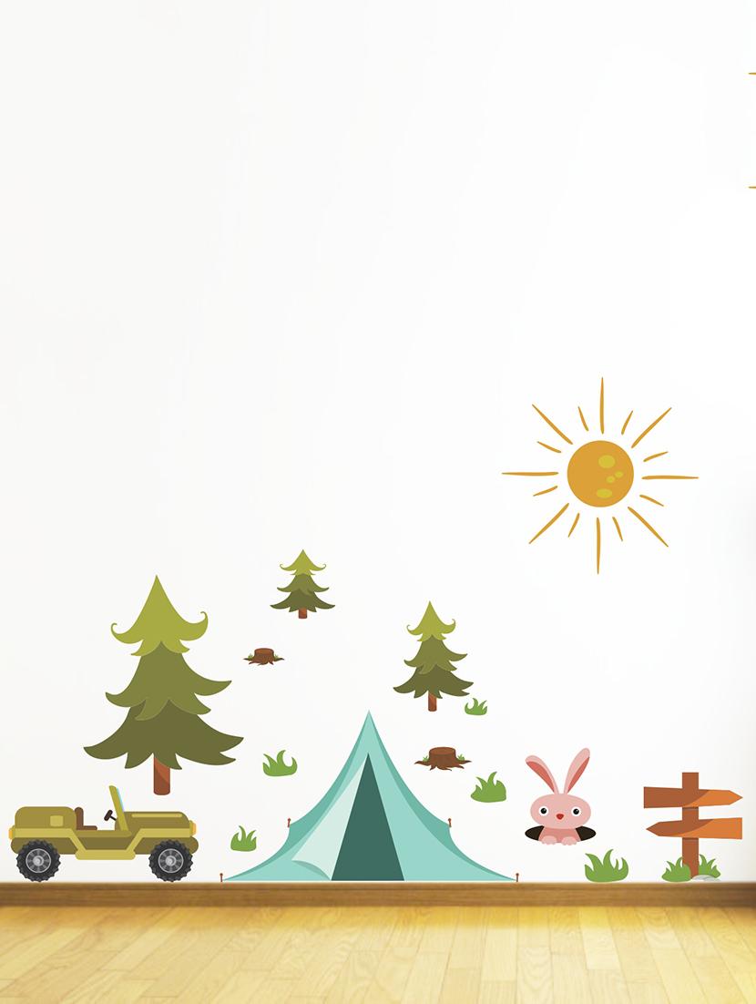 Wall Decals ' Adventure ' Wall stickers (PVC Vinyl) - 15730211 - Zoom Image - 1