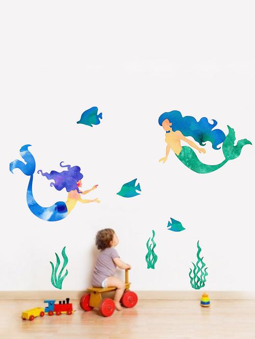 Wall Decals ' Mermaid ' Wall stickers (PVC Vinyl) - 15730219 - Standard Image - 1