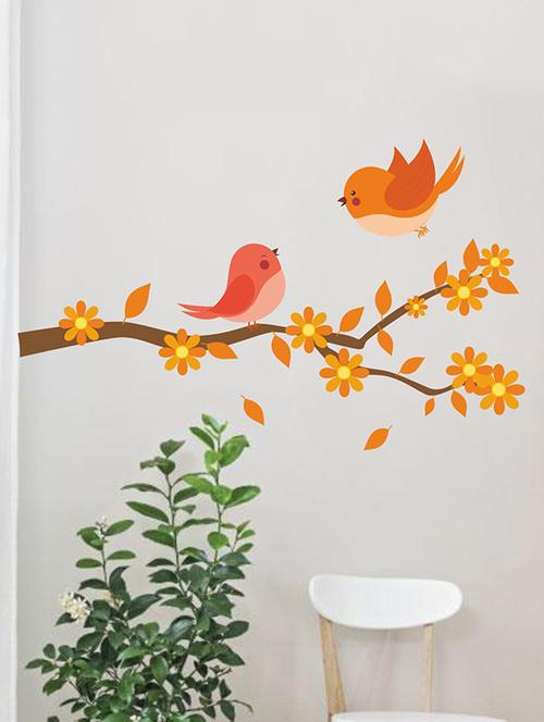 Wall Decals ' Love Birds Sticker ' Wall stickers (PVC Vinyl) - 15730241 - Standard Image - 1