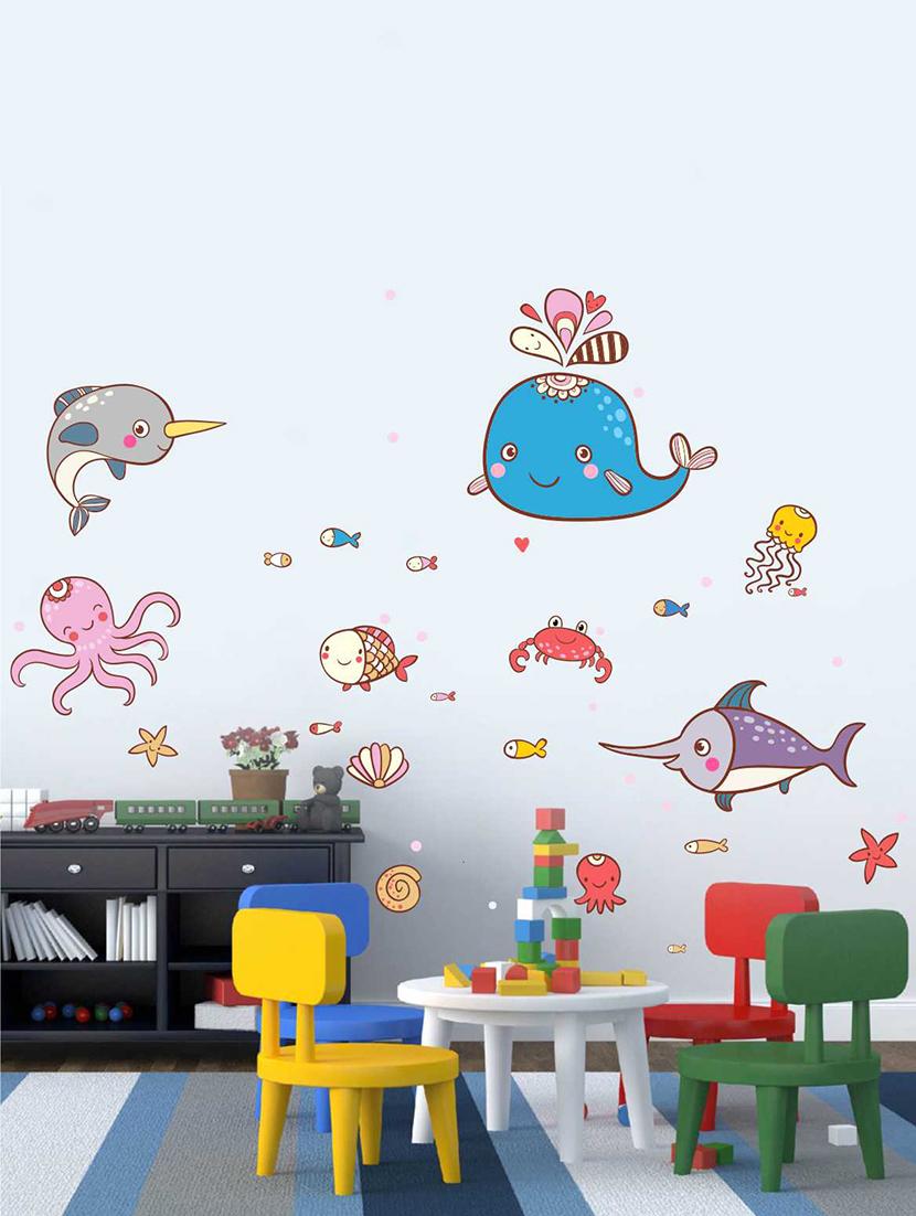 Wall Decals ' Underwater Life Sticker ' Wall stickers (PVC Vinyl) - 15730245 - Zoom Image - 1