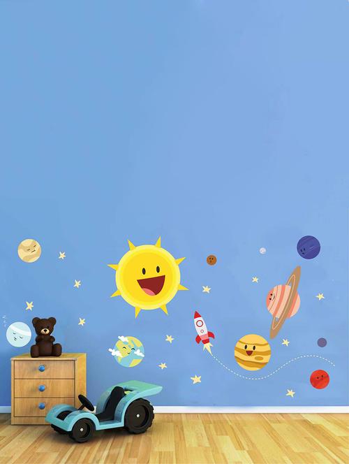 Wall Decals ' Galaxy Sticker ' Wall stickers (PVC Vinyl) - 15730248 - Standard Image - 1