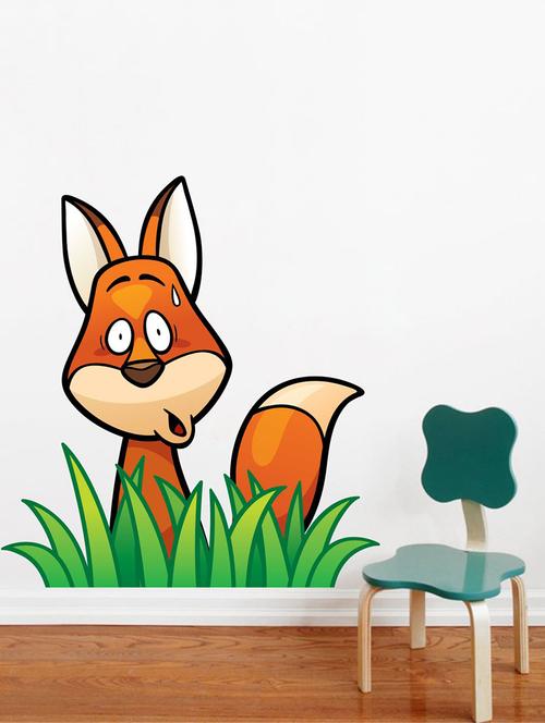 Wall Decals ' Fox Set ' Wall stickers (PVC Vinyl) - 15730252 - Standard Image - 1