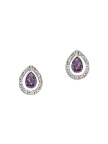 purple silver tone studs - 15730265 - Very Small Image - 1