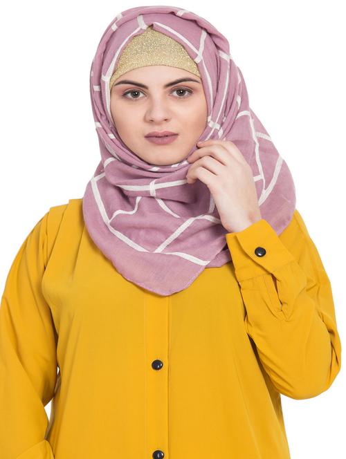 pink cotton stole - 15730375 - Standard Image - 1