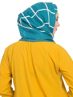 blue cotton stole - 15730382 - Standard Image - 3