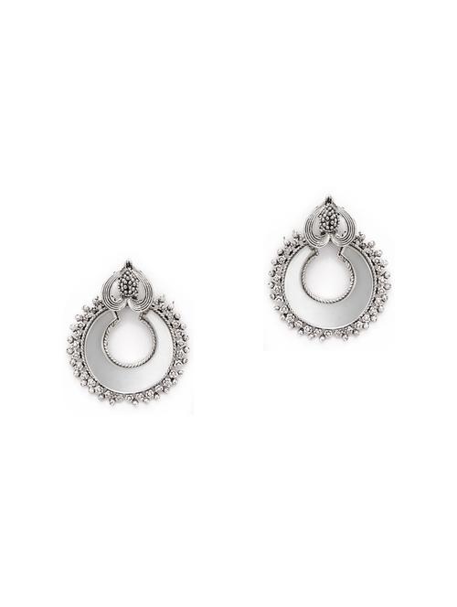 Silver Tone Drop Earrings - 15730459 - Standard Image - 1