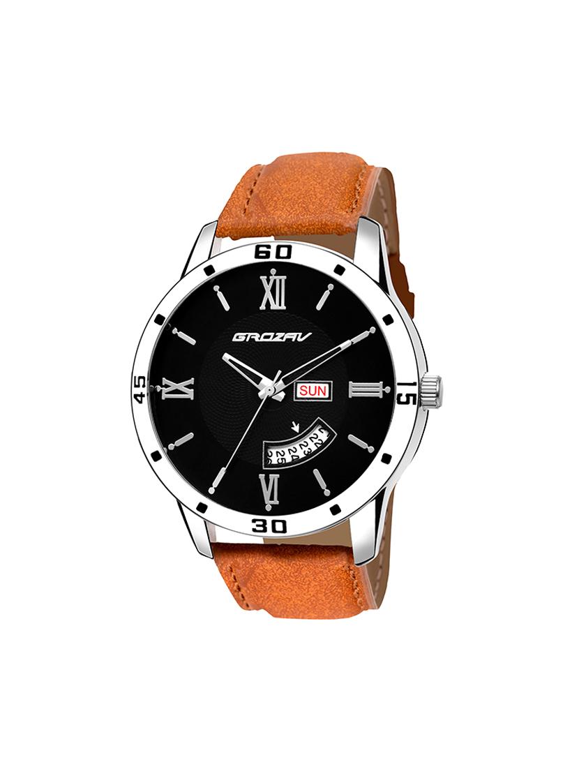 Round dial analog watch (910101BK) - 15731692 - Zoom Image - 1