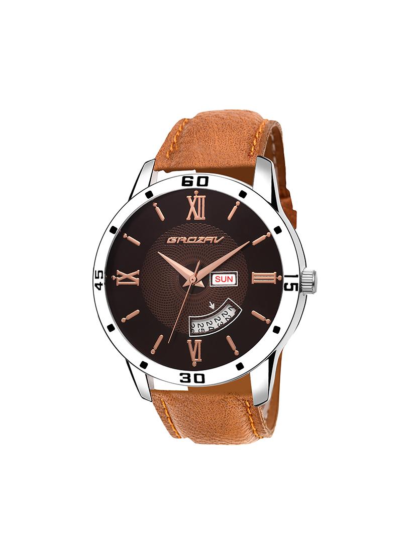 Round dial analog watch (910101BR) - 15731701 - Zoom Image - 1