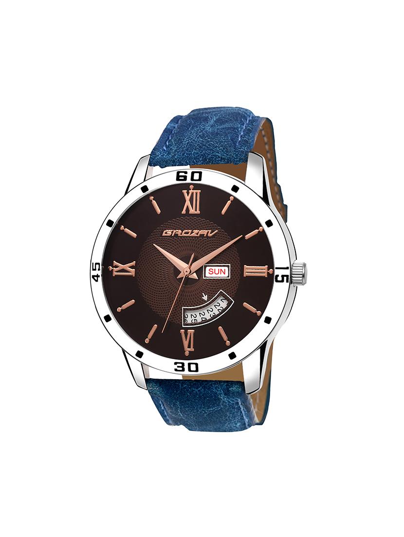 Round dial analog watch (910101BR) - 15731703 - Zoom Image - 1