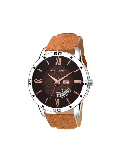 Round dial analog watch (910101BR) - 15731705 - Standard Image - 1
