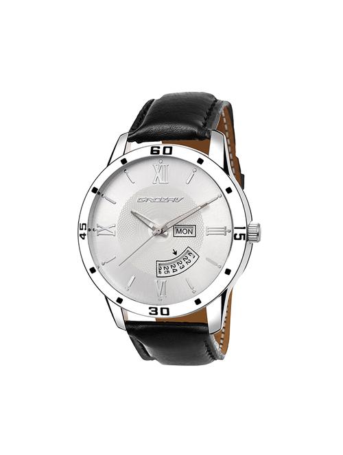 Round dial analog watch (910101SL) - 15731706 - Standard Image - 1