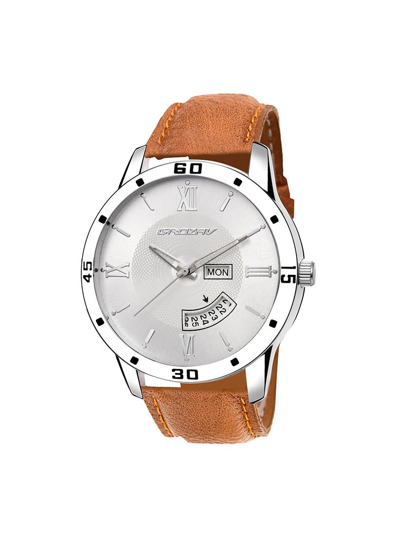 Round dial analog watch (910101SL) - 15731707 - Zoom Image - 1